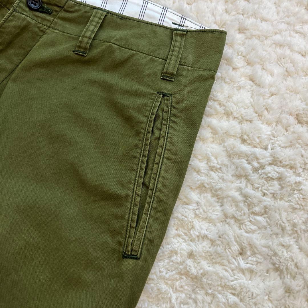 美品 90s初期 GOODENOUGH 立体裁断シンチバックパンツ M 裏原