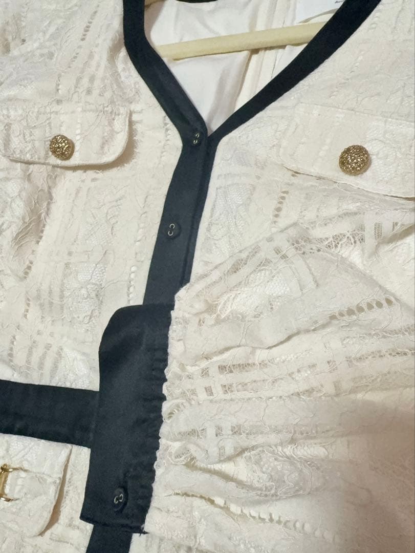 ワンピース Her lip to. Nottingham Lace Long Dress