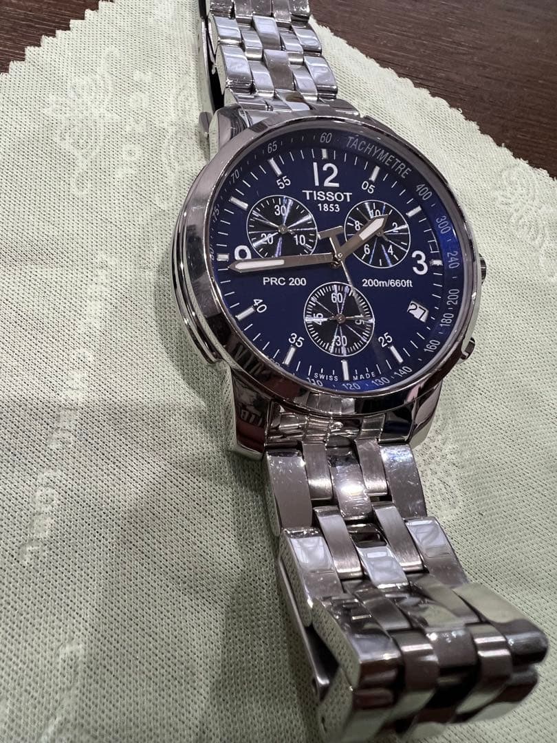 TISSOT PRC 200 クロノグラフ 時計