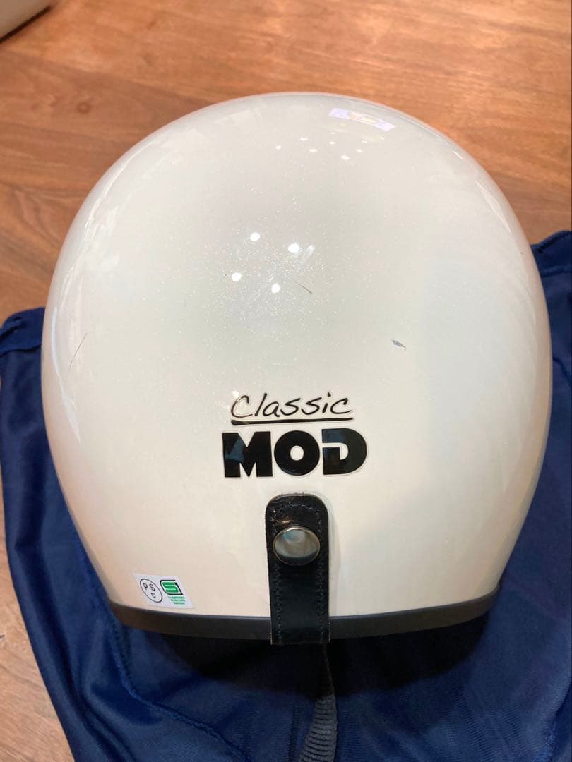 Classic MOD ジェットヘルメット ホワイト
