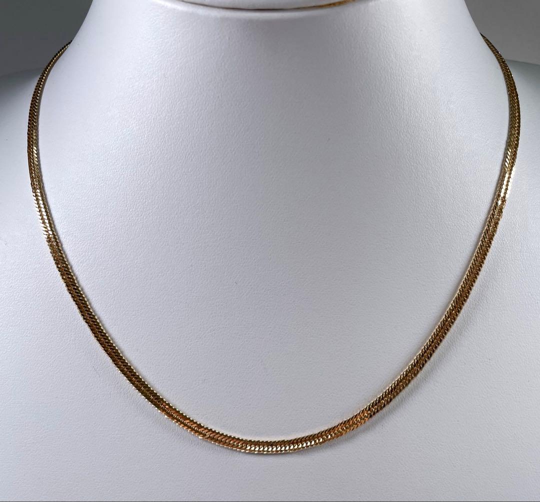 K18喜平ネックレス　18金チェーン　12面トリプル喜平ネックレス