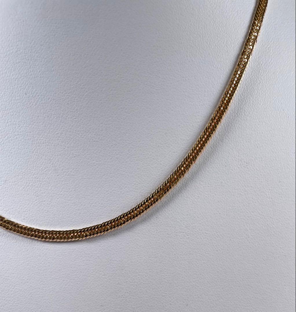 K18喜平ネックレス　18金チェーン　12面トリプル喜平ネックレス