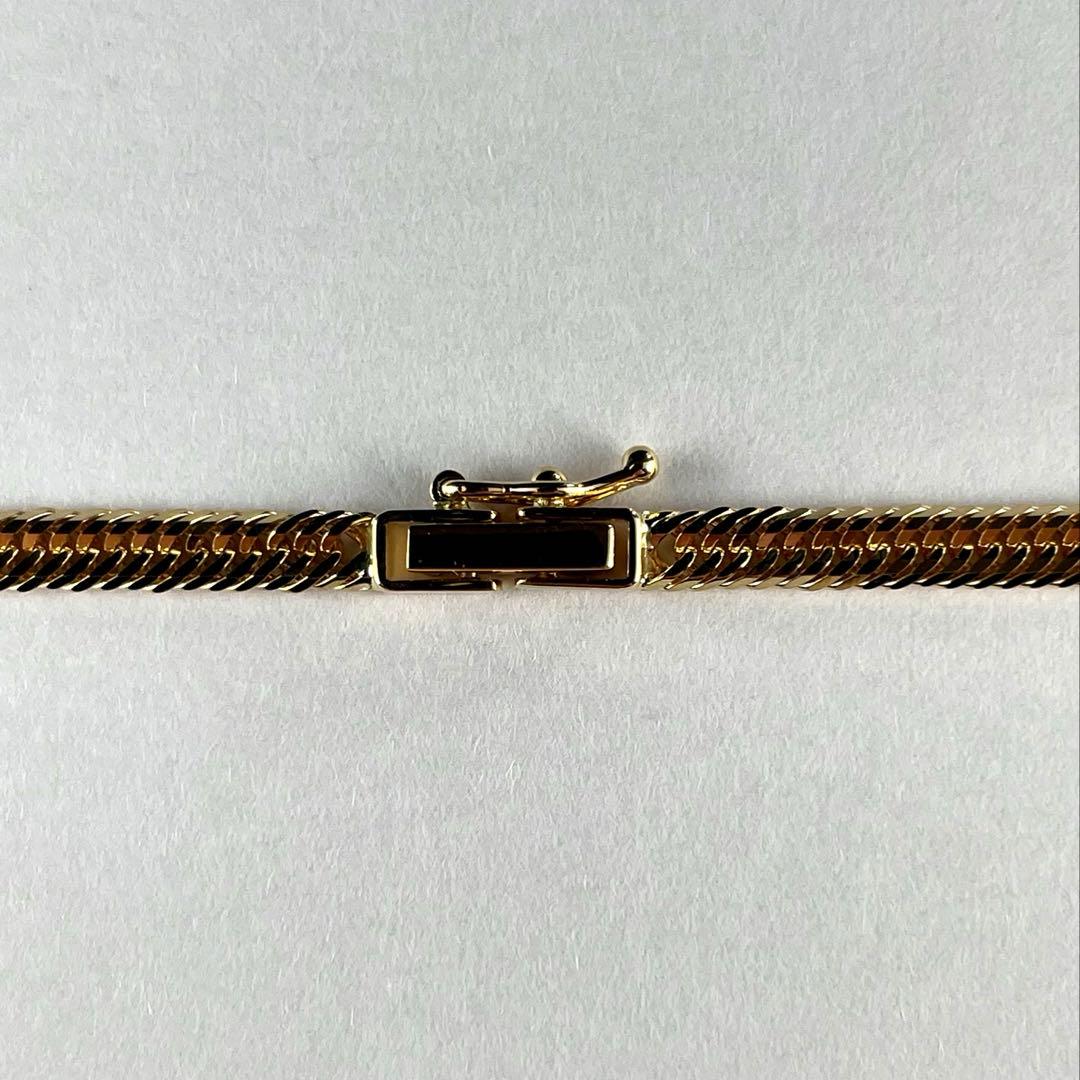 K18喜平ネックレス　18金チェーン　12面トリプル喜平ネックレス