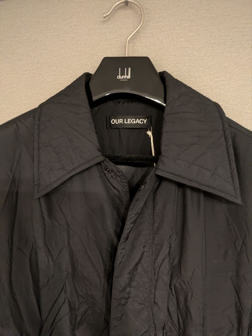 新品 OUR LEGACY BLITHE COAT 撥水加工 軽量 コート 46