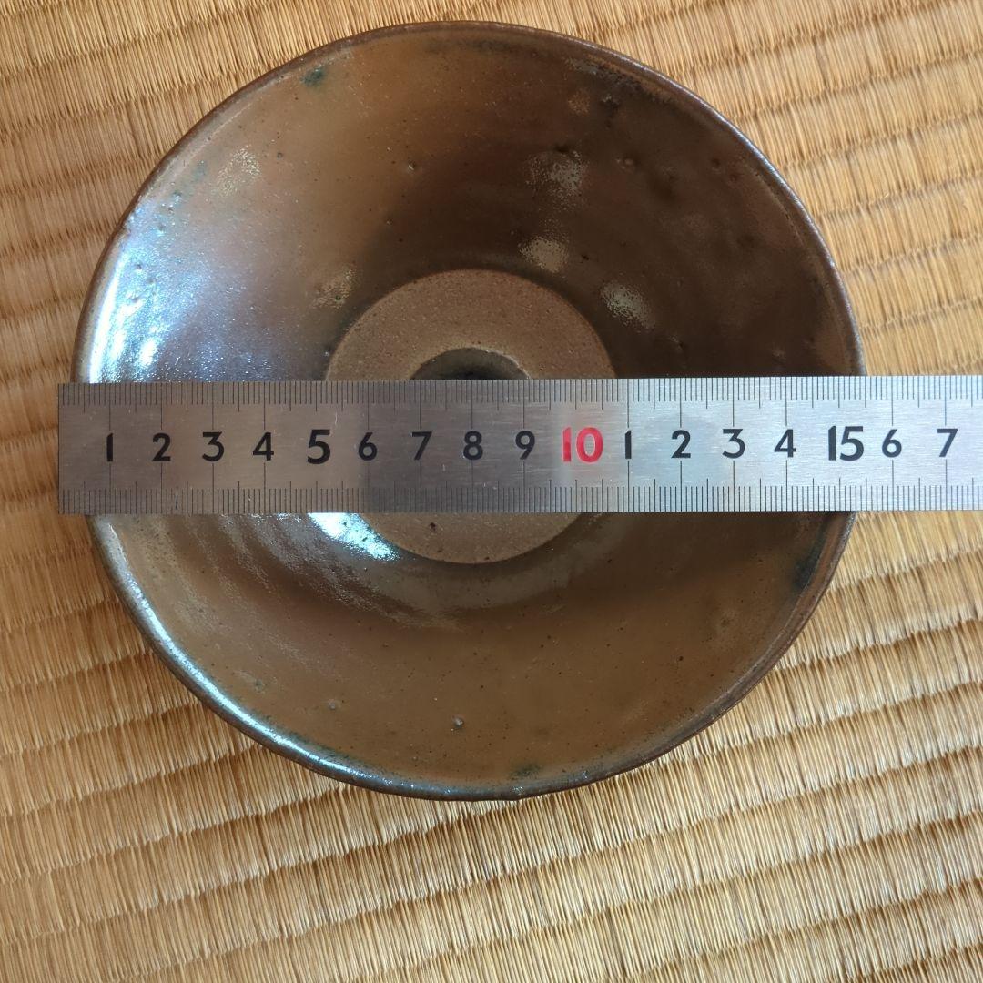 柿茶碗 木箱付き　茶道具　古美術　骨董　中国　磁州窯