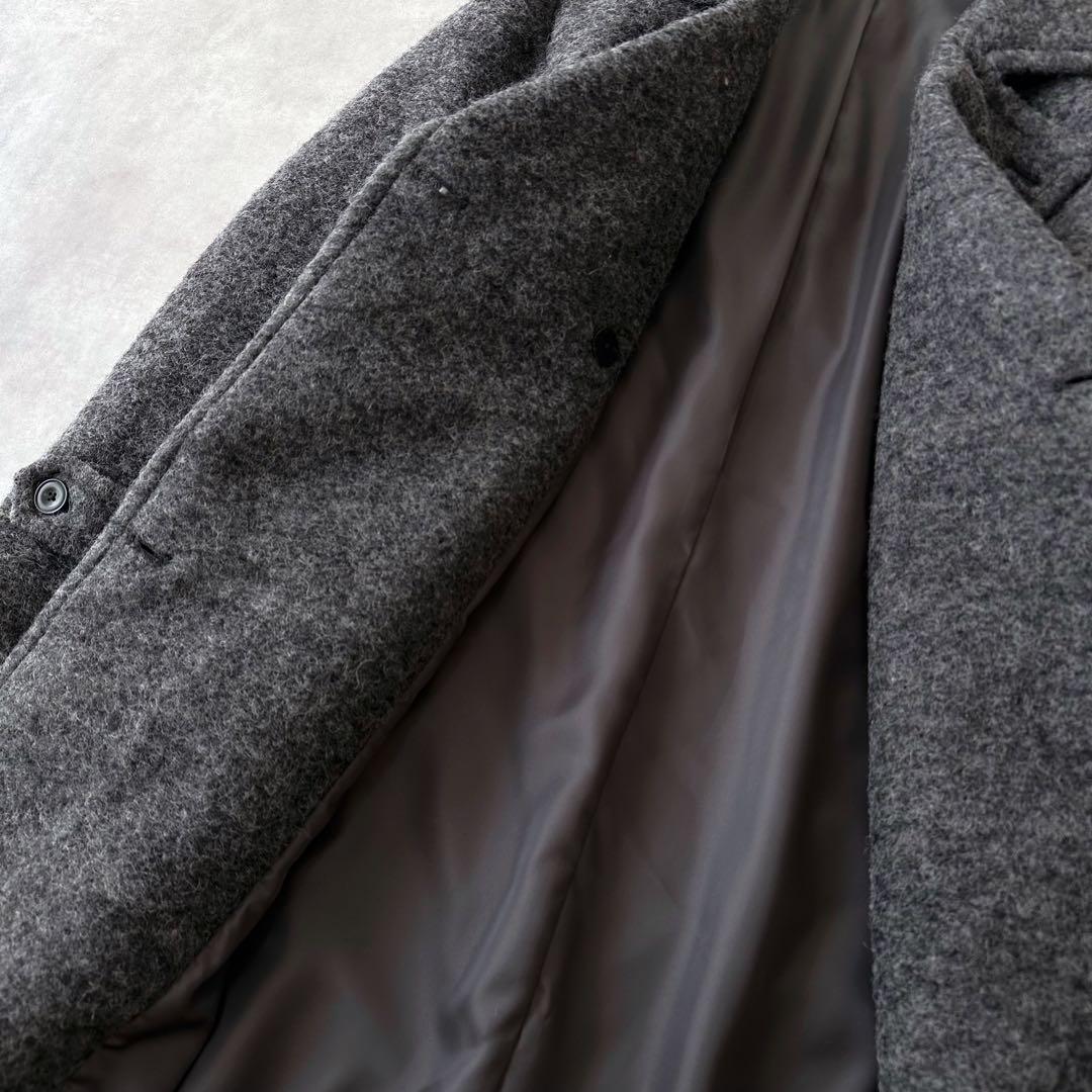 美品グリーンレーベルリラクシング ジェネラルロングコート