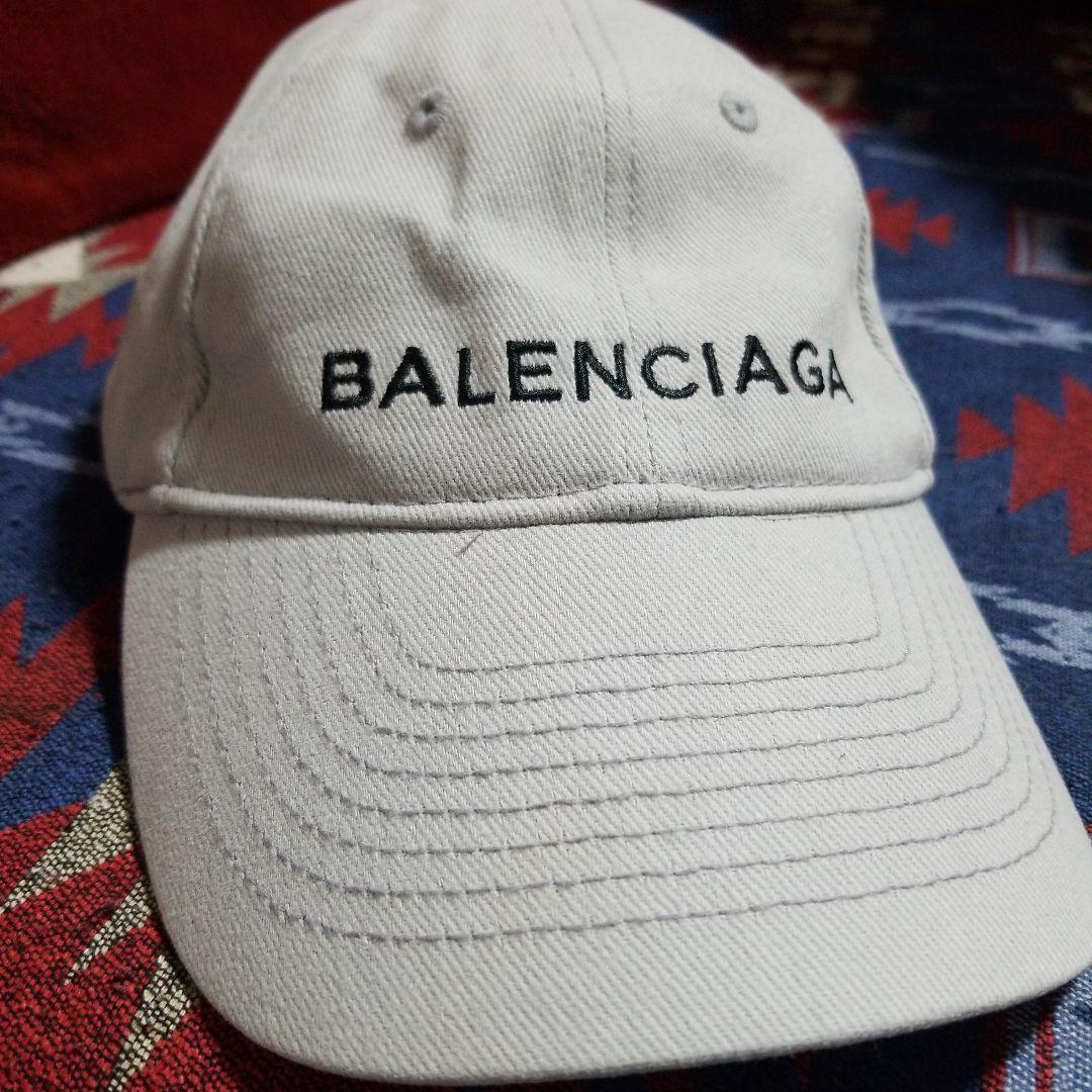 ☆最終お値下げ！BALENCIAGA ベースボールキャップ グレー☆