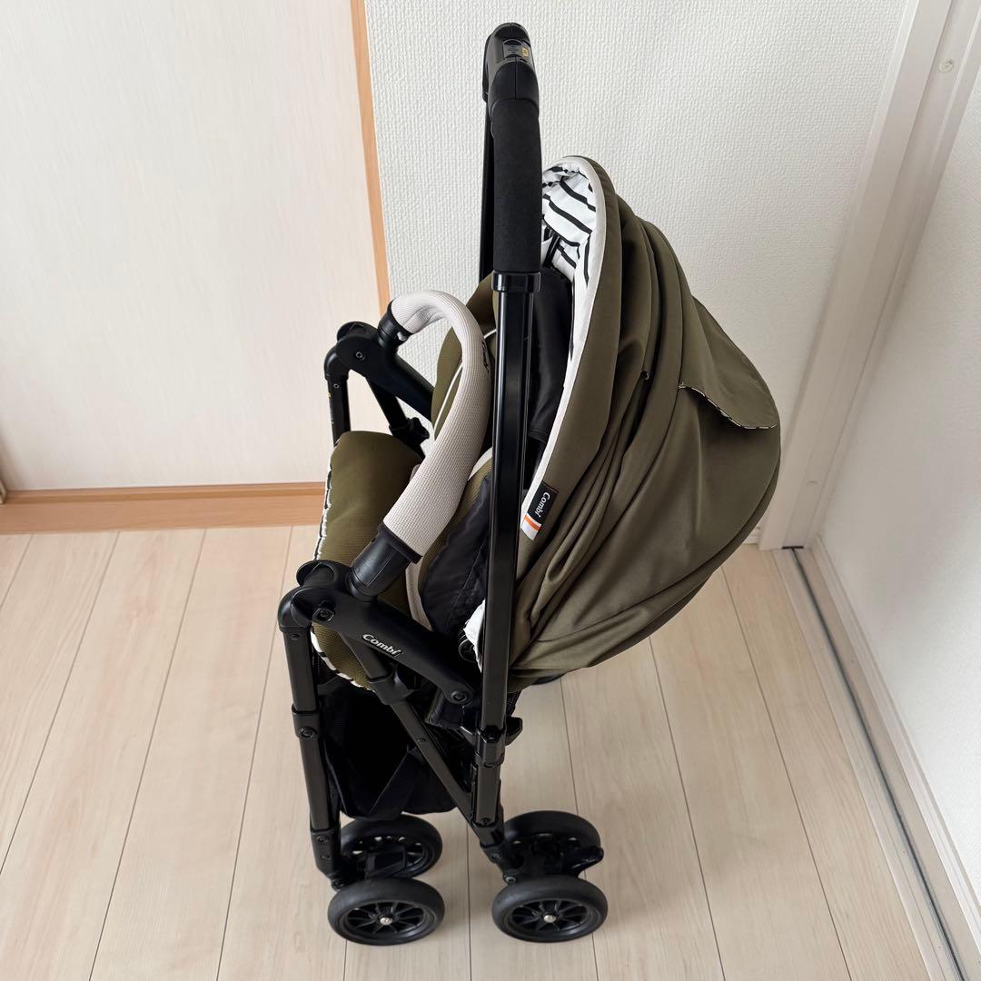 【極美品】Combi ベビーカー メチャカルハンディ α エッグショック