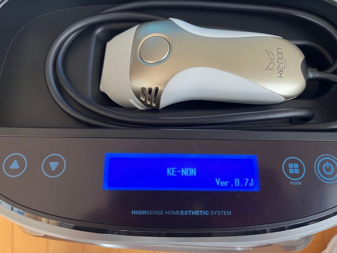 【2/8まで限定価格】ケノン(KE-NON) 脱毛器 最新Ver.8.7