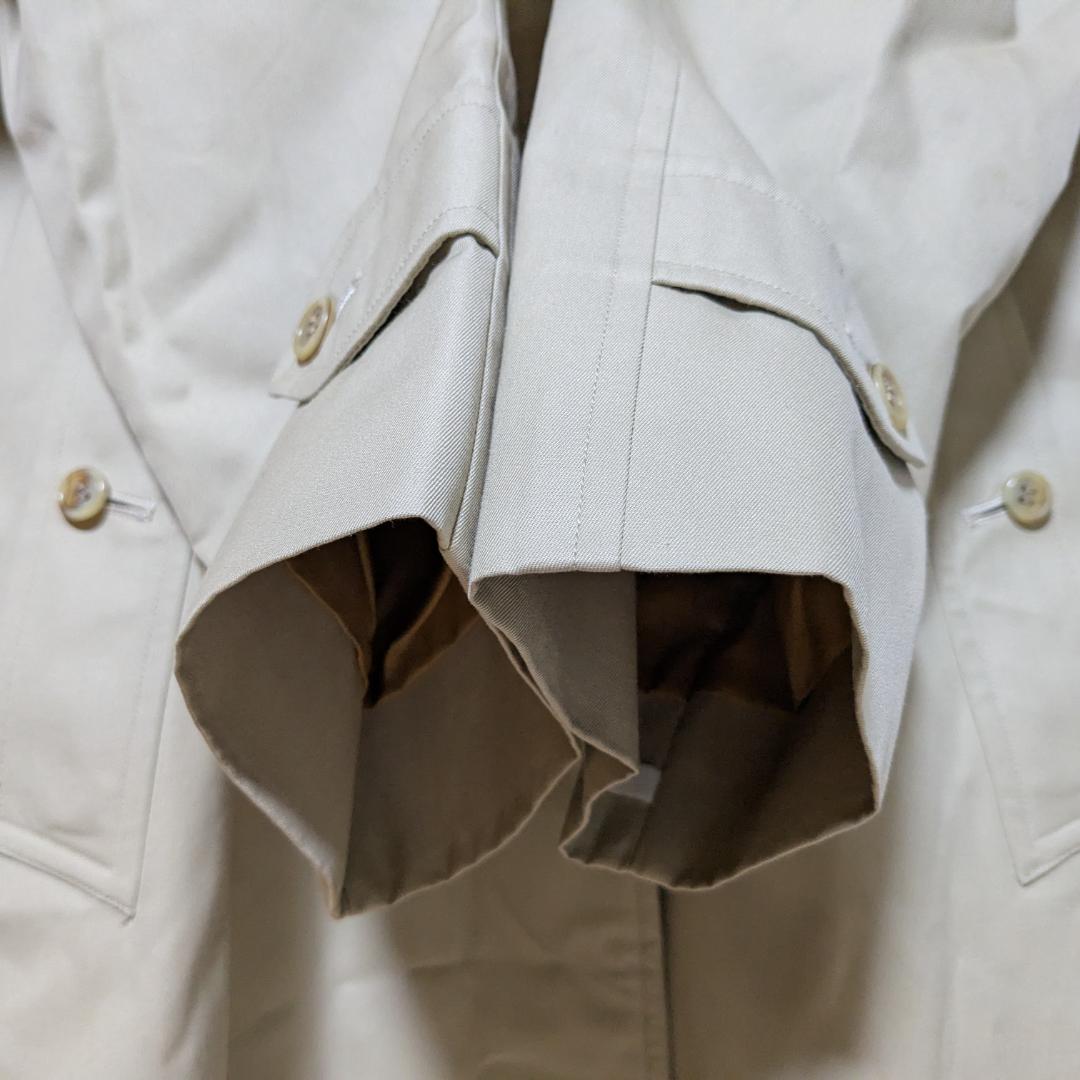 美品 80～90s バーバリー ステンカラーコート レディース 白タグ 21