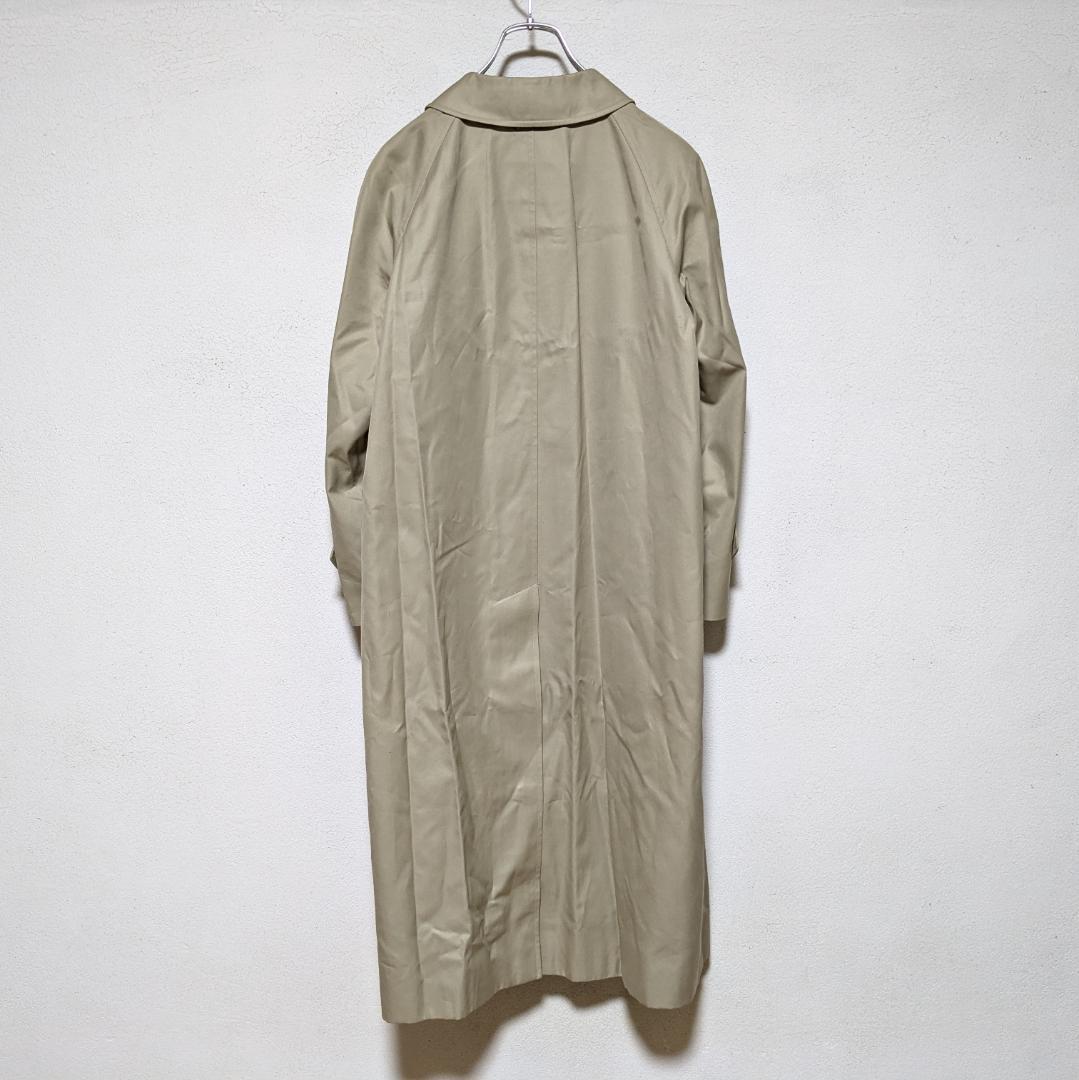 美品 80～90s バーバリー ステンカラーコート レディース 白タグ 21