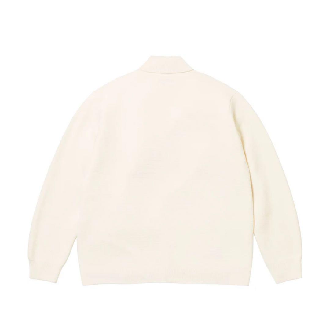 トップス SUPREME Studded Suede Zip Up Cardigan