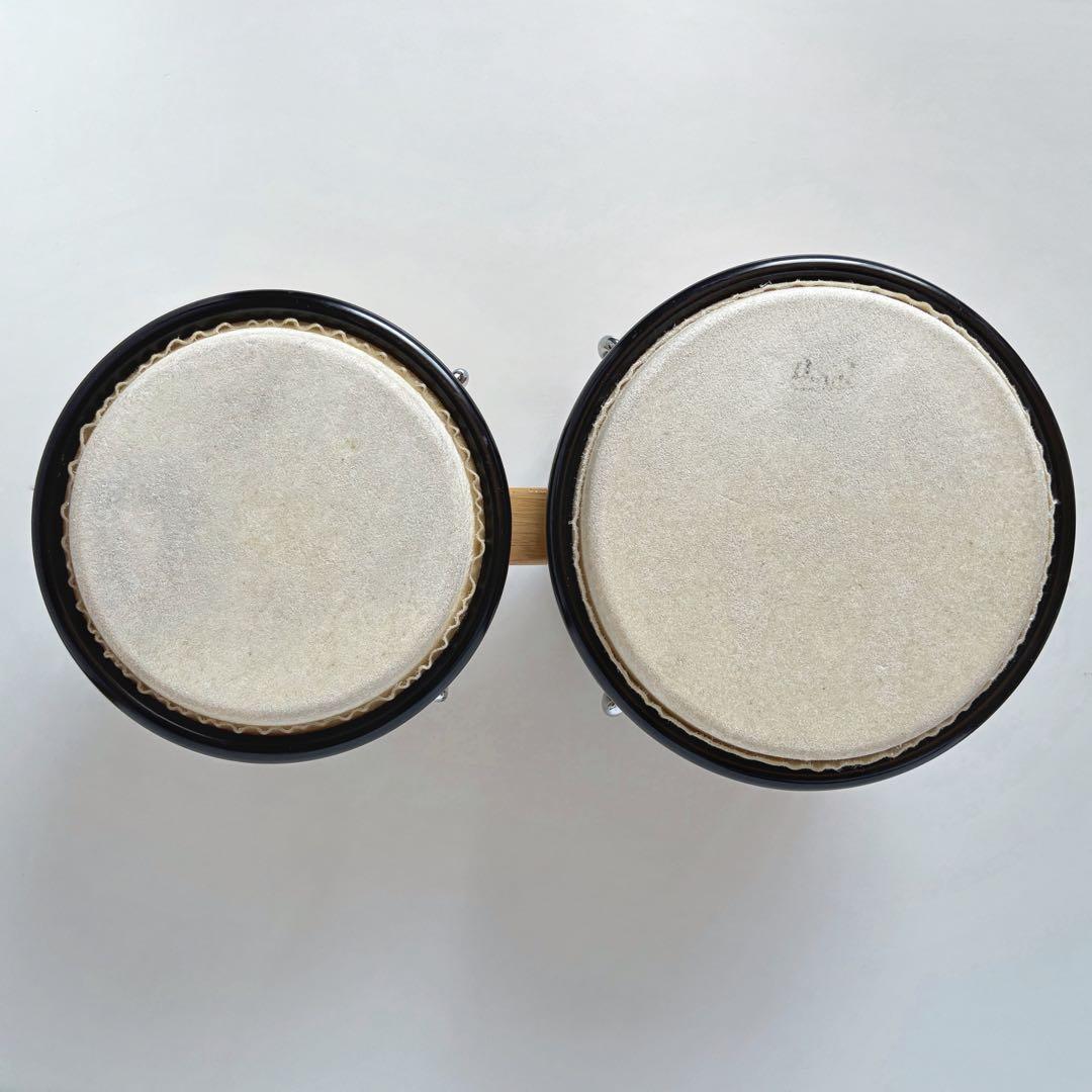 Pearl PRIMERO ボンゴ スタンド付き 本革ヘッド 手触り良好