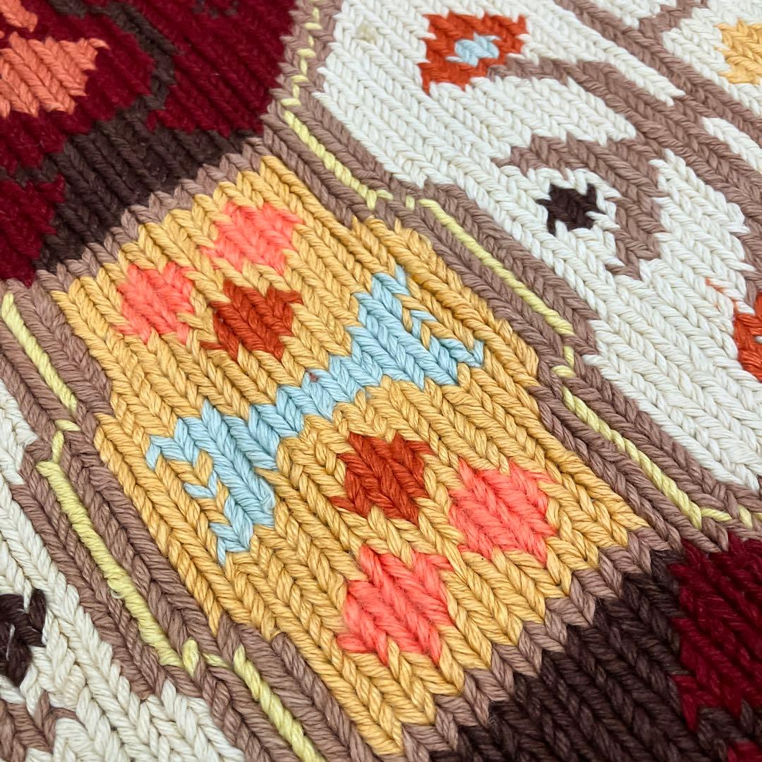 トルコキリムヴィンテージ キリム67cmx110cm 手編み