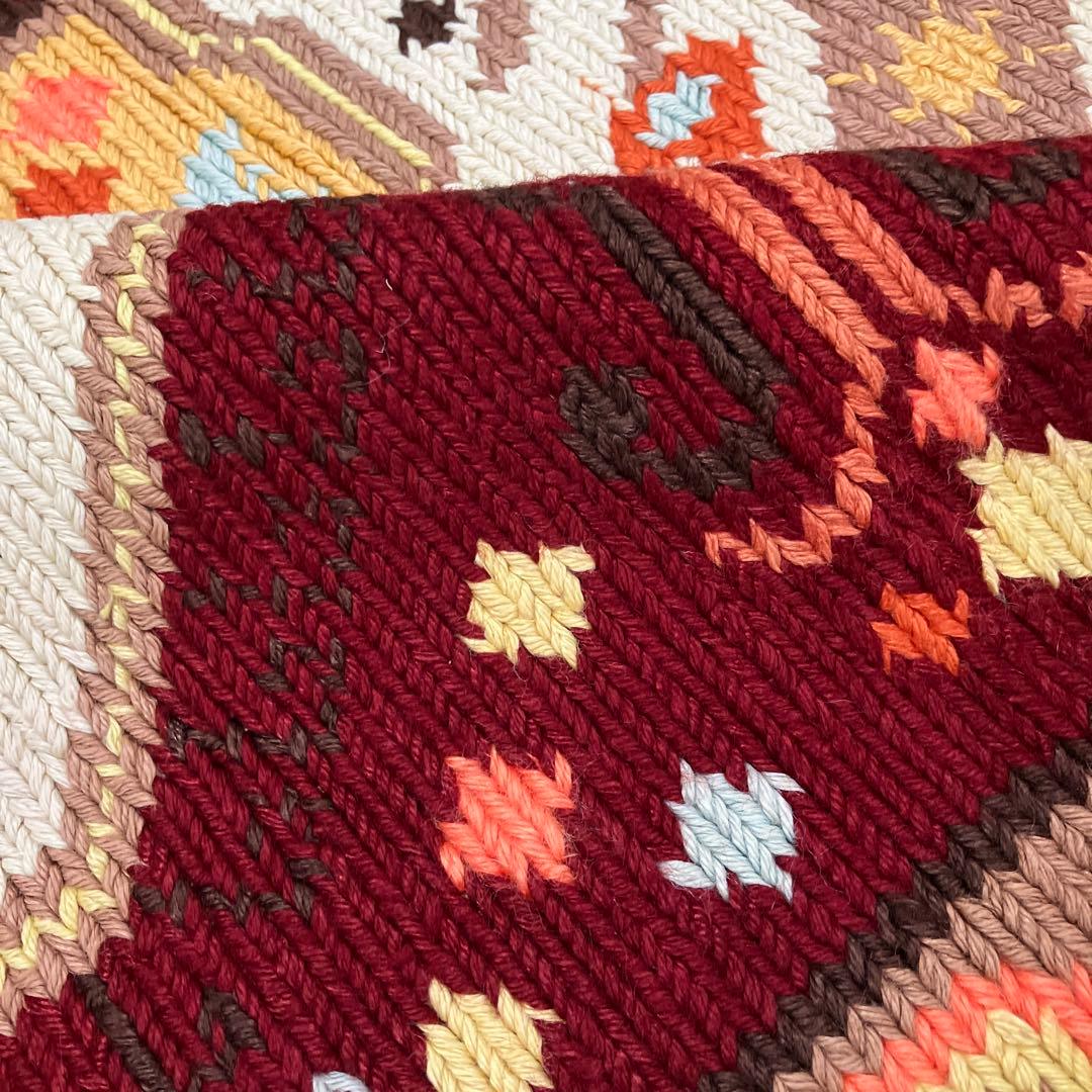 トルコキリムヴィンテージ キリム67cmx110cm 手編み