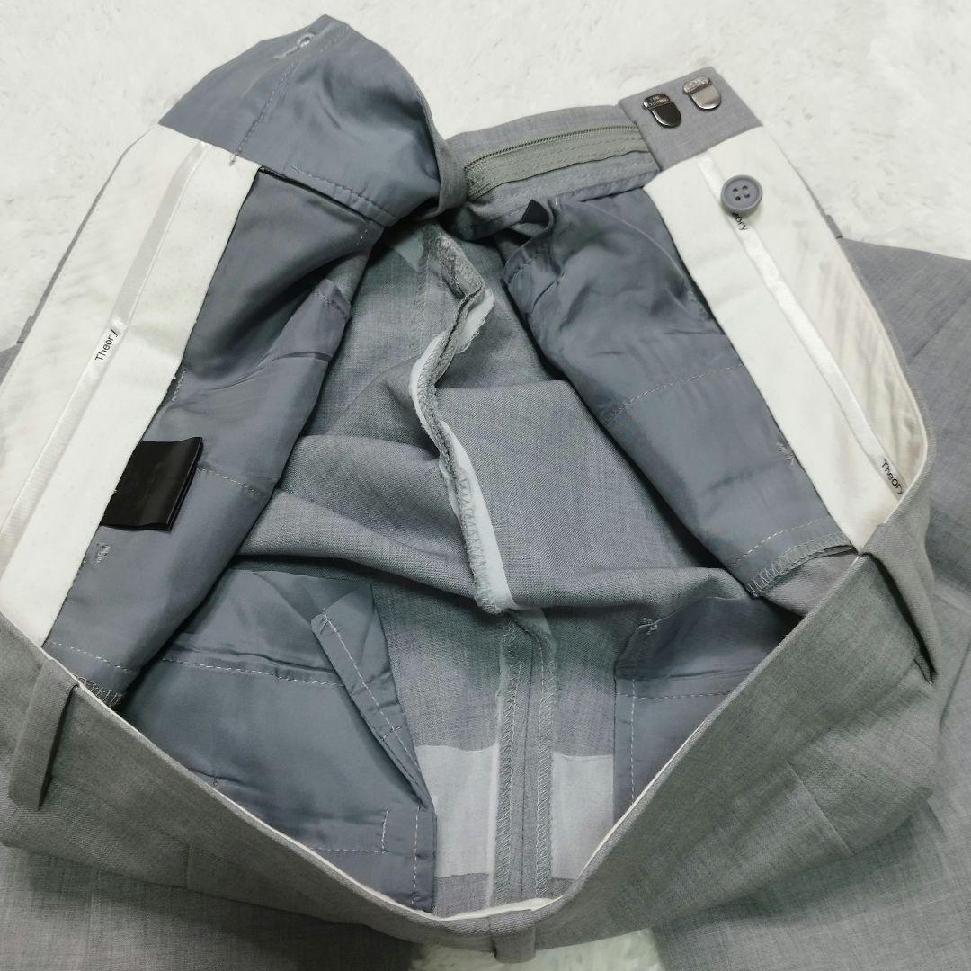 セオリー　パンツ　スーツ　セットアップ　ノーカラー　サイズ0 LANAI