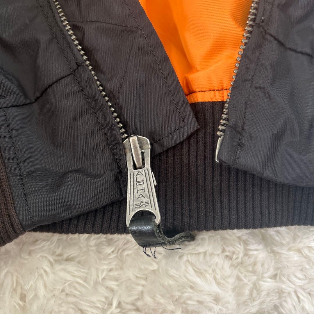 ⭐︎美品⭐︎ALPHA INDUSTRIES ブラック MA-1ジャケット M