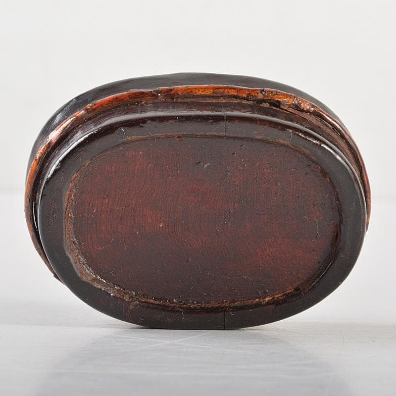 煎茶道具　唐木紫檀製　茶巾入　小物入　M　Ｒ5920