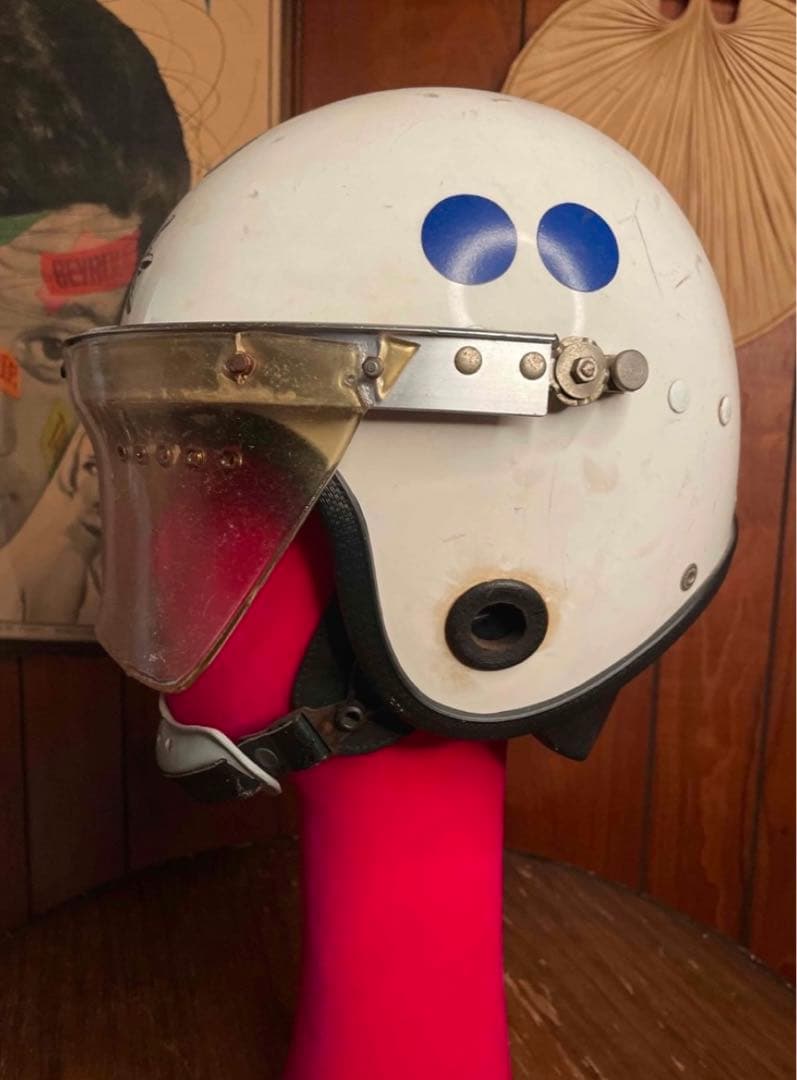 vintage 70s80s チェコスロバキア警察　ヘルメット