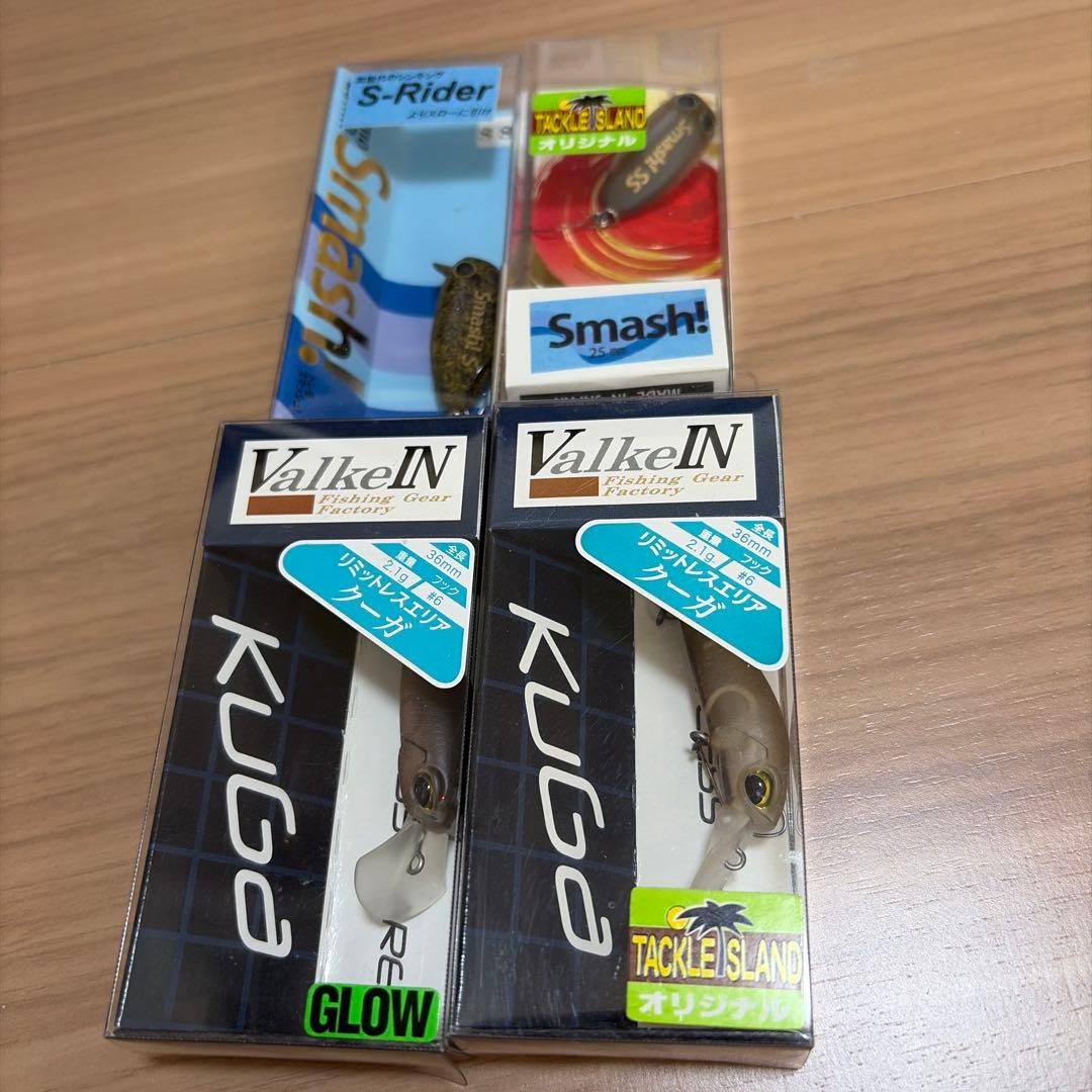 エリアトラウト　オリカラクランク4個セット