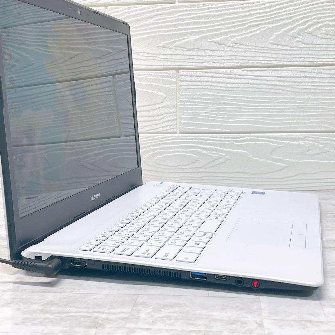 美品ホワイト❤️大画面FHD✨メモリ12GB✨ノートパソコン✨Win11 SSD