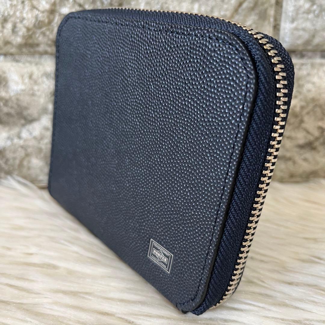 【新品未使用】ポーター　エイブル　03082 レザー　二つ折り財布