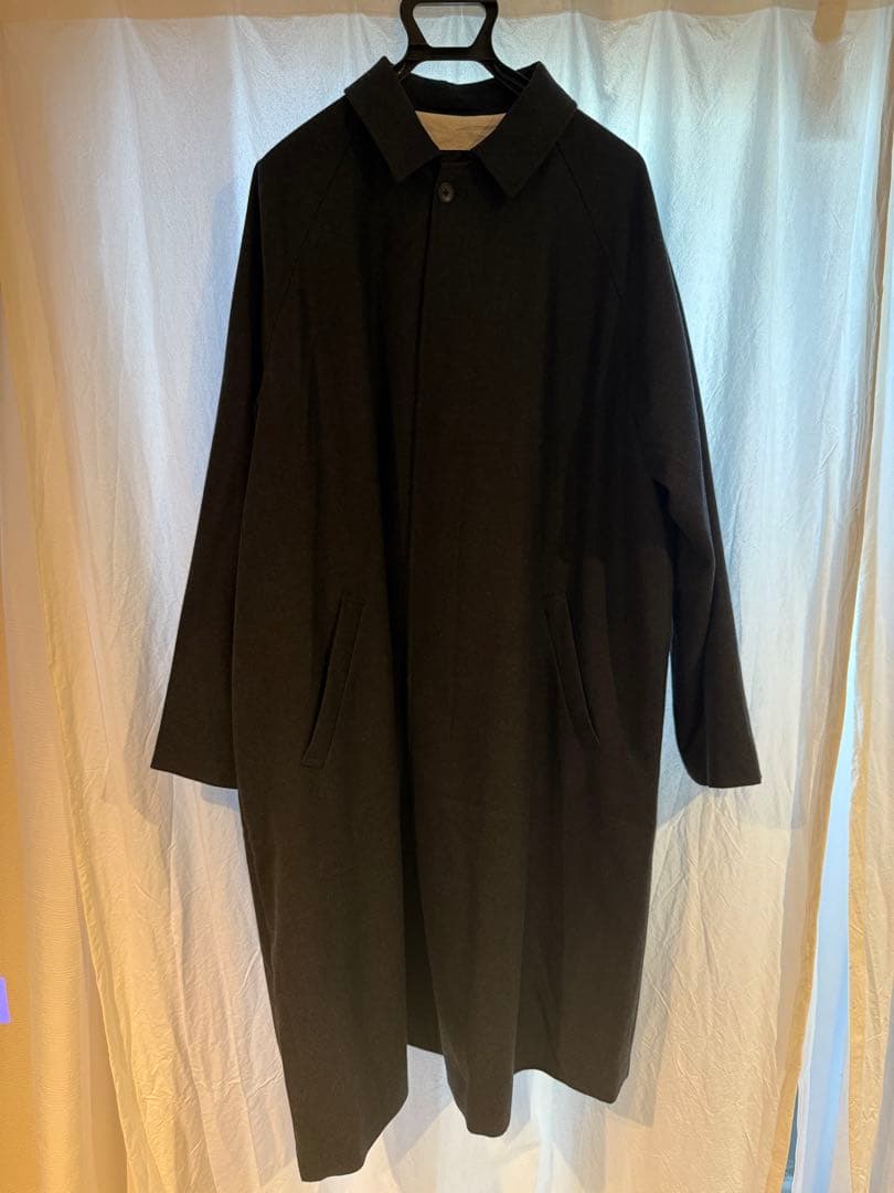 S*G様 ATON WOOL FLANNEL バルマカーンコート