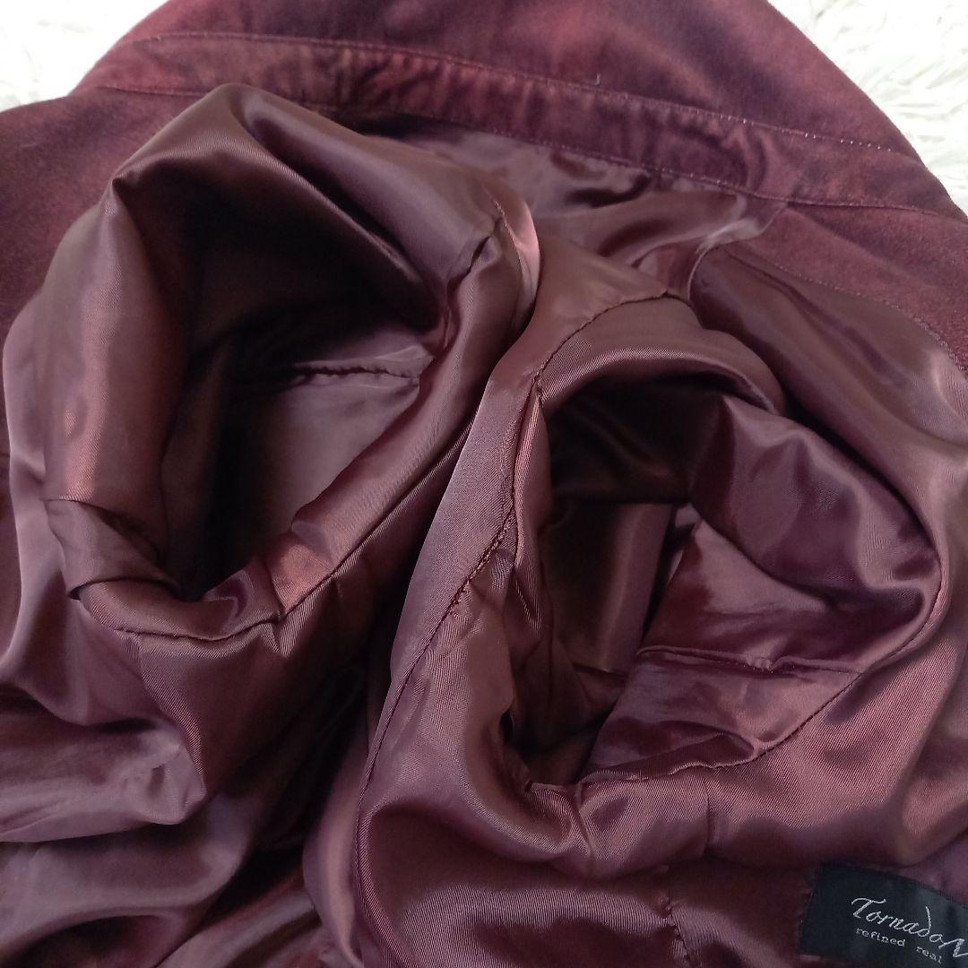 ●良品●　トルネードマート　マイクロスウェード　ベルト　トレンチ　コート　Y2K