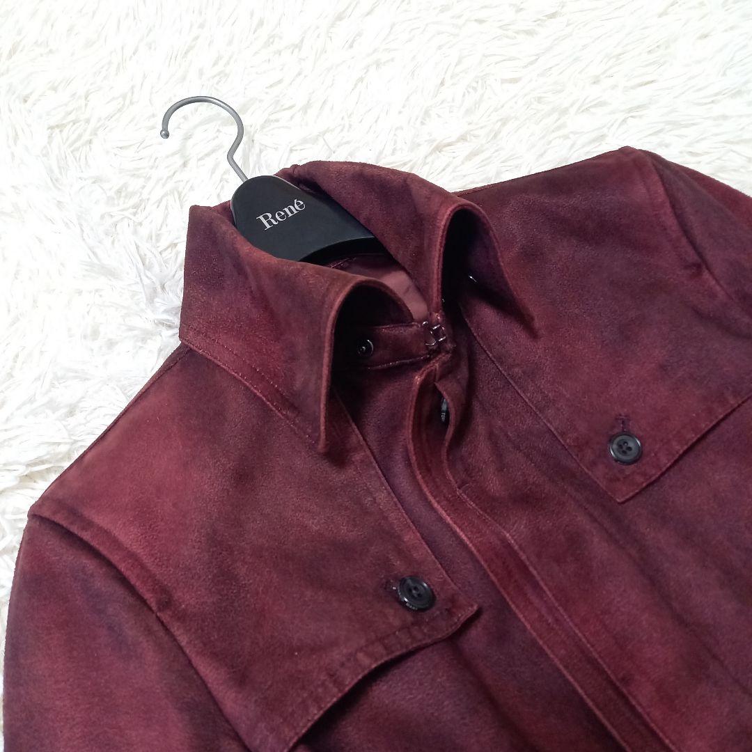 ●良品●　トルネードマート　マイクロスウェード　ベルト　トレンチ　コート　Y2K