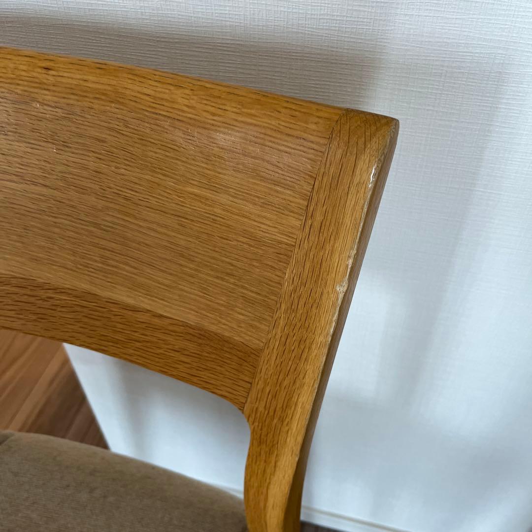 アクタス　ダイニングテーブル（椅子付きに変更）ナチュラルウッド