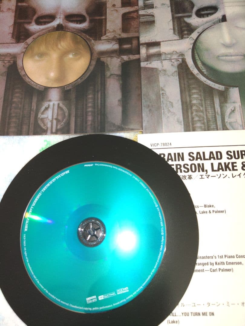 ELP　7インチ紙ジャケ　6タイトル：エマーソン、レイク&パーマー