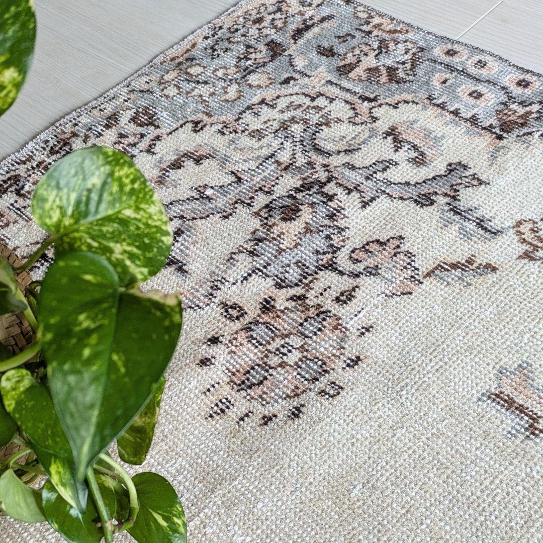 108×182 シックボタニカル　トルコヴィンテージラグ