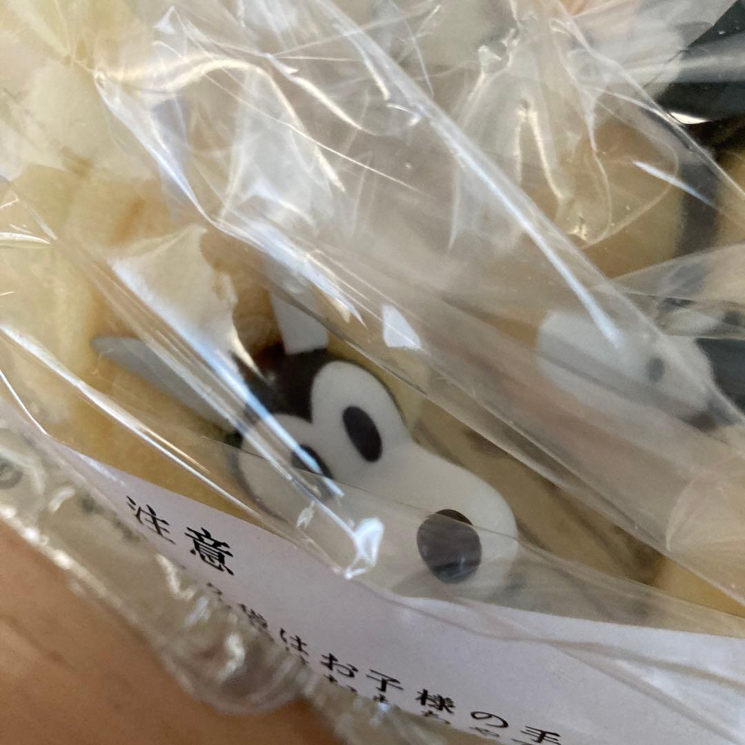 【未使用】ミッキー モデルシートフィギュアシーン限定モデル／陶器製／箱付き