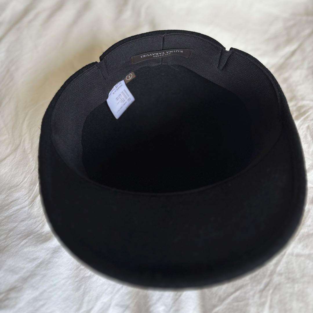 kijima takayuki ラビットファーフェルト ジョッキーキャップ