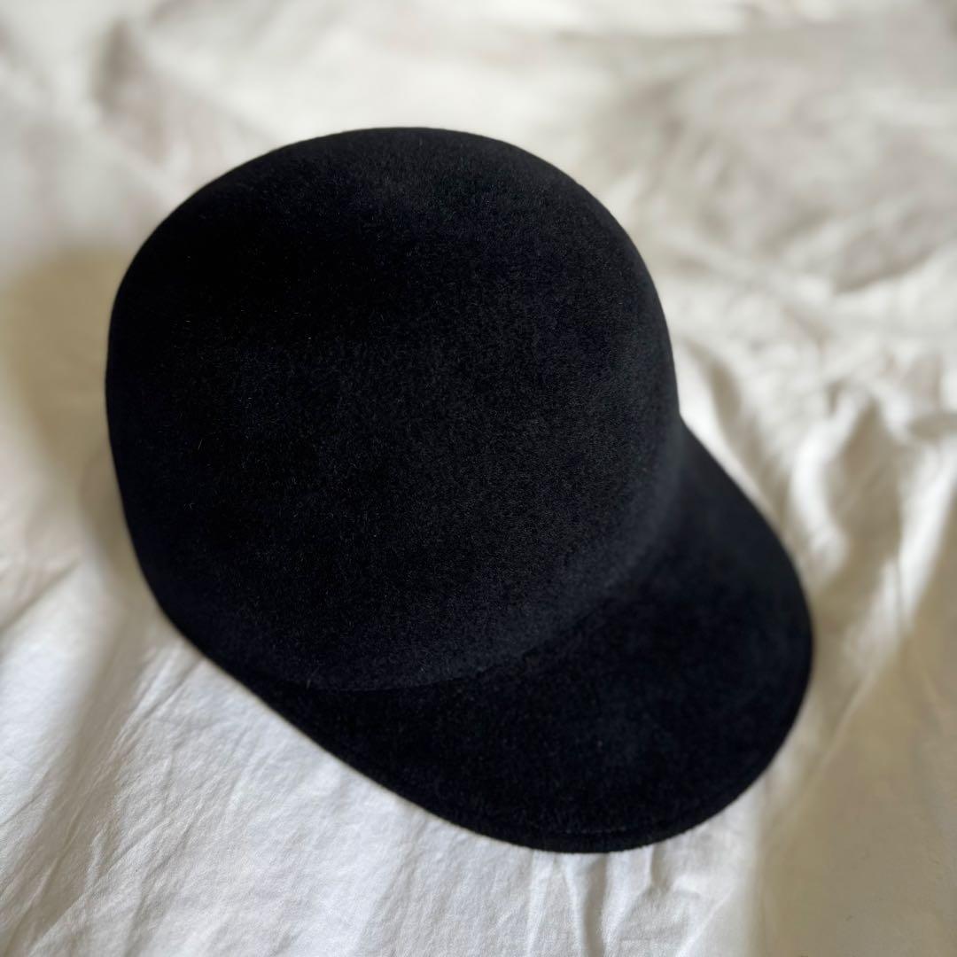 kijima takayuki ラビットファーフェルト ジョッキーキャップ