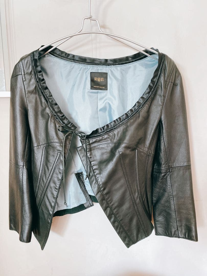 羊皮　変形レザージャケット　試着のみ