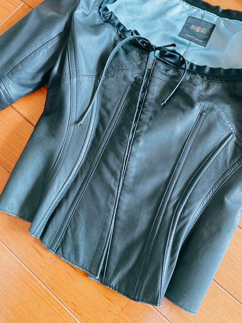 羊皮　変形レザージャケット　試着のみ