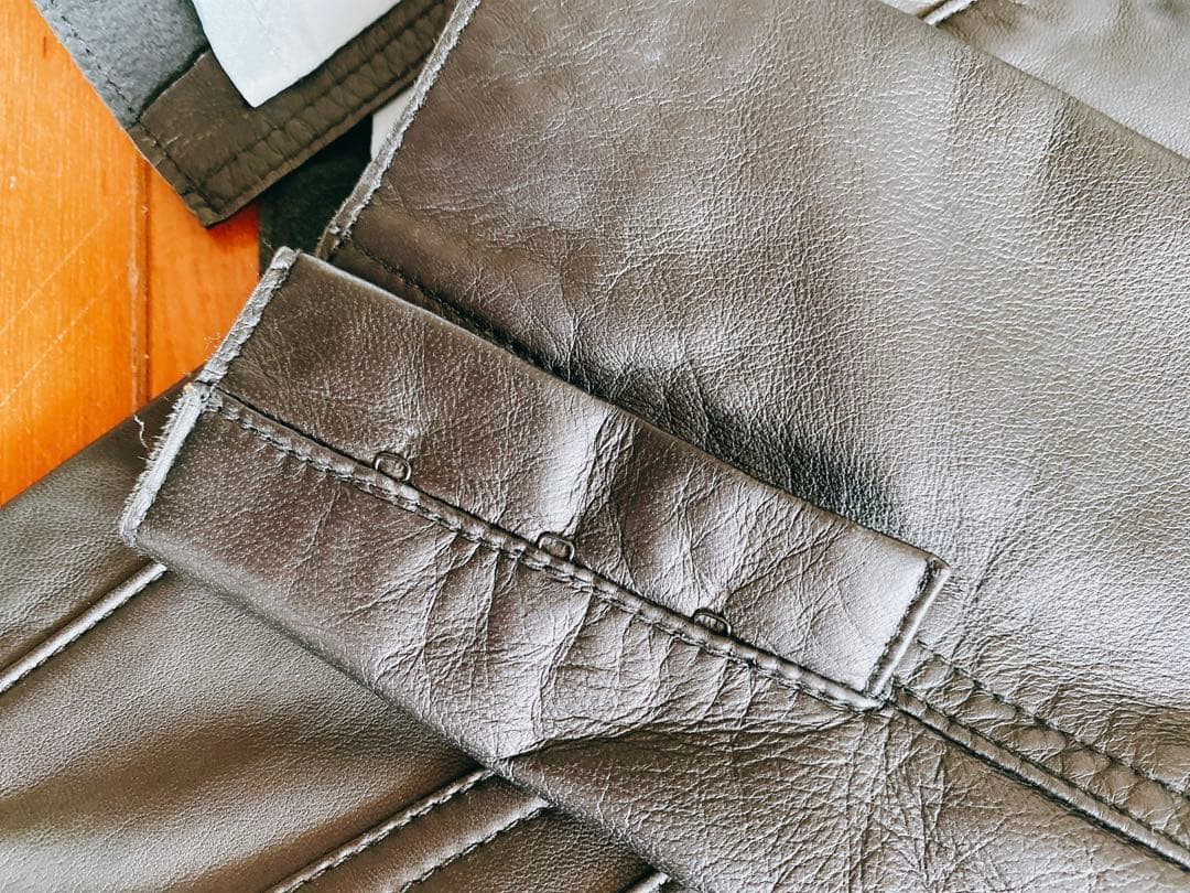 羊皮　変形レザージャケット　試着のみ