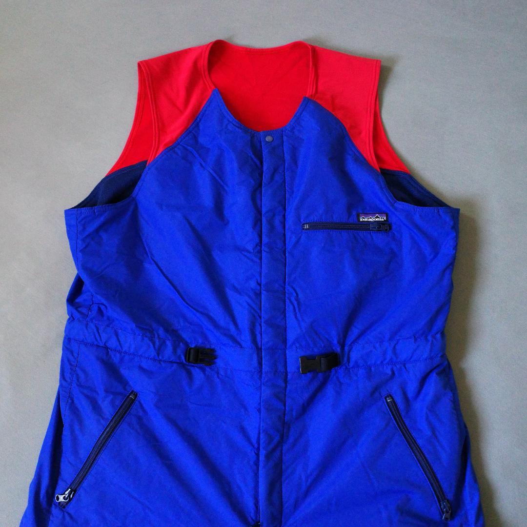 【希少】91年 パタゴニア キャプリーン ラインド シェルドビブ XL USA製