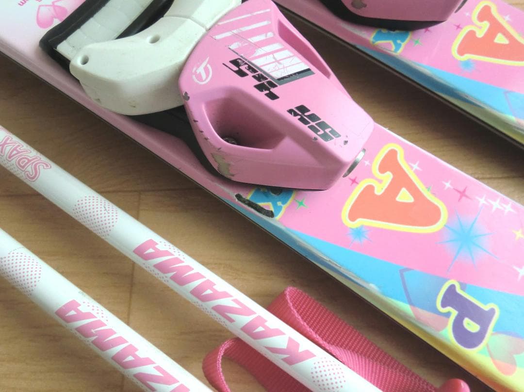 ■■12月・1月限定■送料無料■子供用スキーセット■板96靴19■WAX済■■