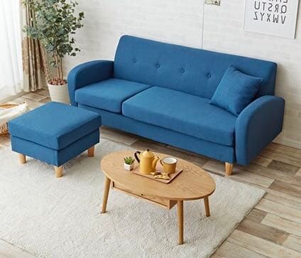 ソファ カウチソファ  3人掛け スツール オシャレ