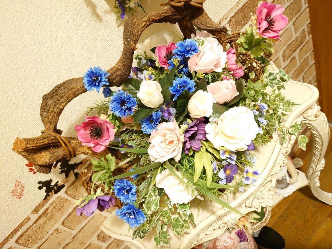 フラワー　オブジェ