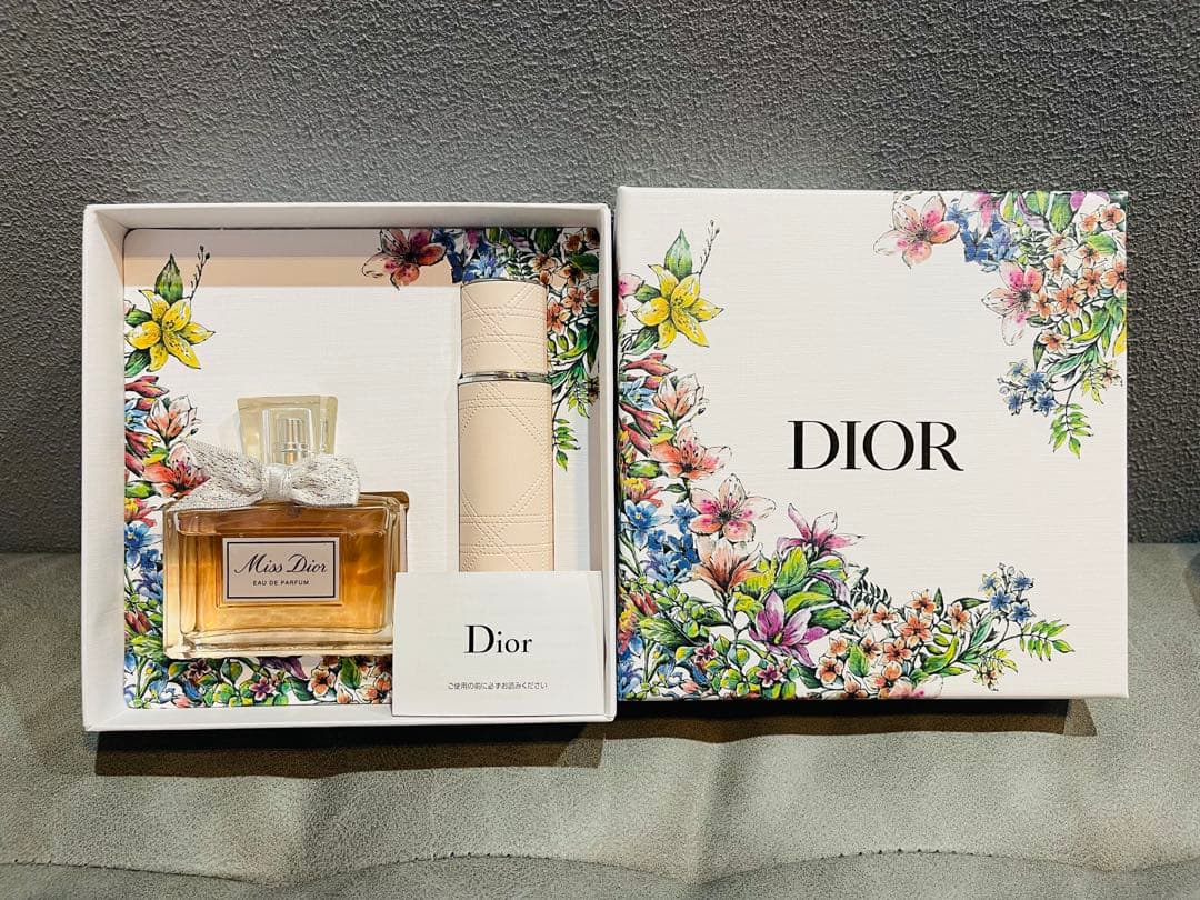 ミスディオール オードゥ パルファン 50ml トラベルスプレー10ml セット