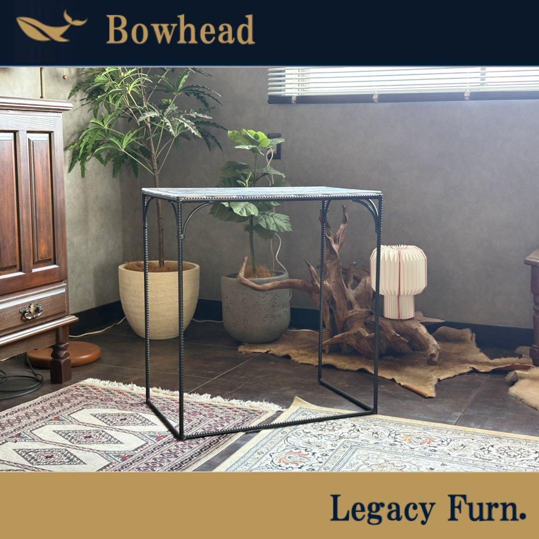 ③アイアン　サイドテーブル　ディスプレイ家具　モダン　シンプル　IZ