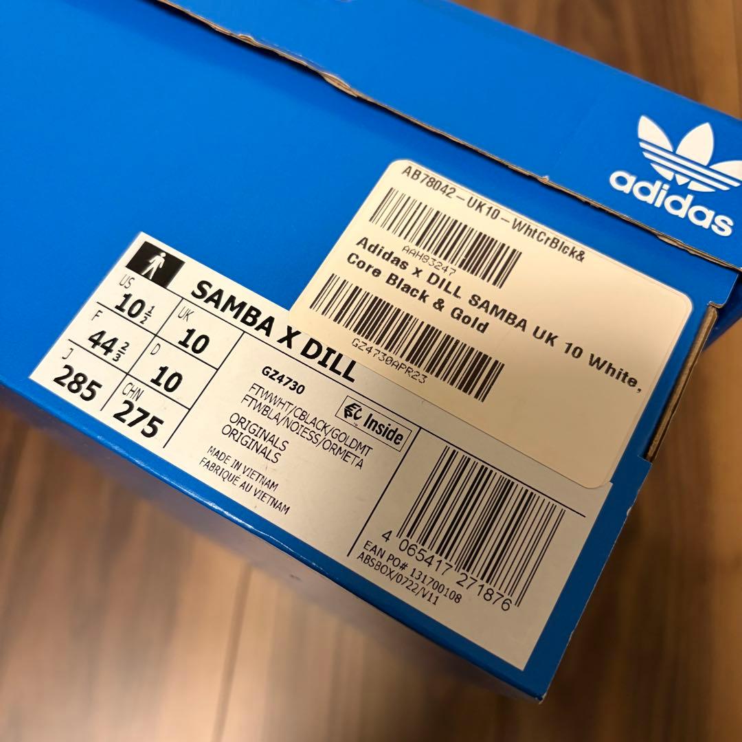 靴 ADIDAS JASON DILL SAMBA GZ4730 10.5