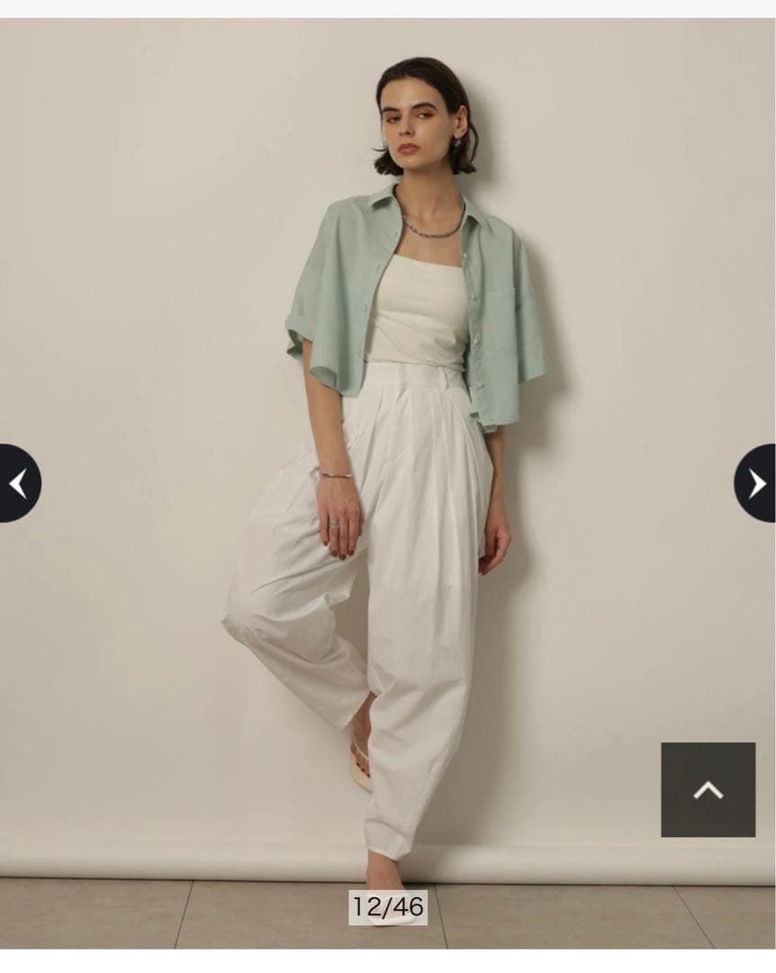 値引きしました！CADUNE 半袖シャツ　2024