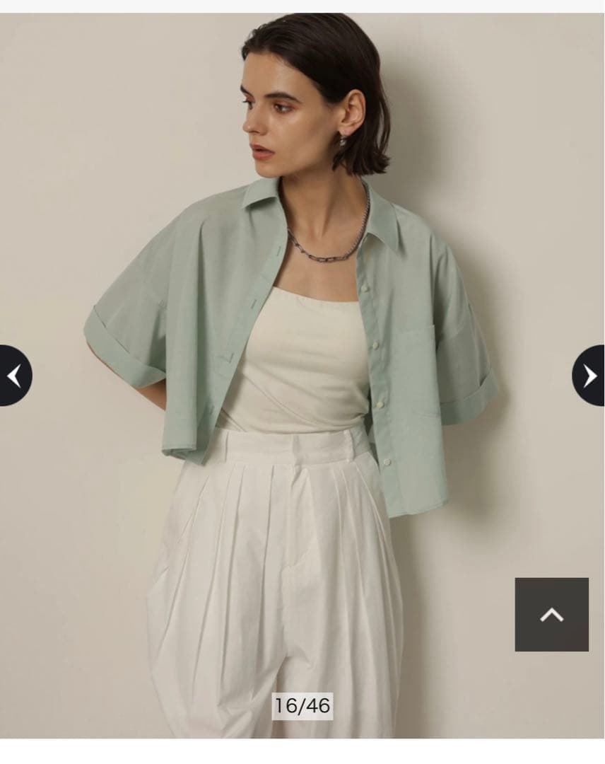 値引きしました！CADUNE 半袖シャツ　2024