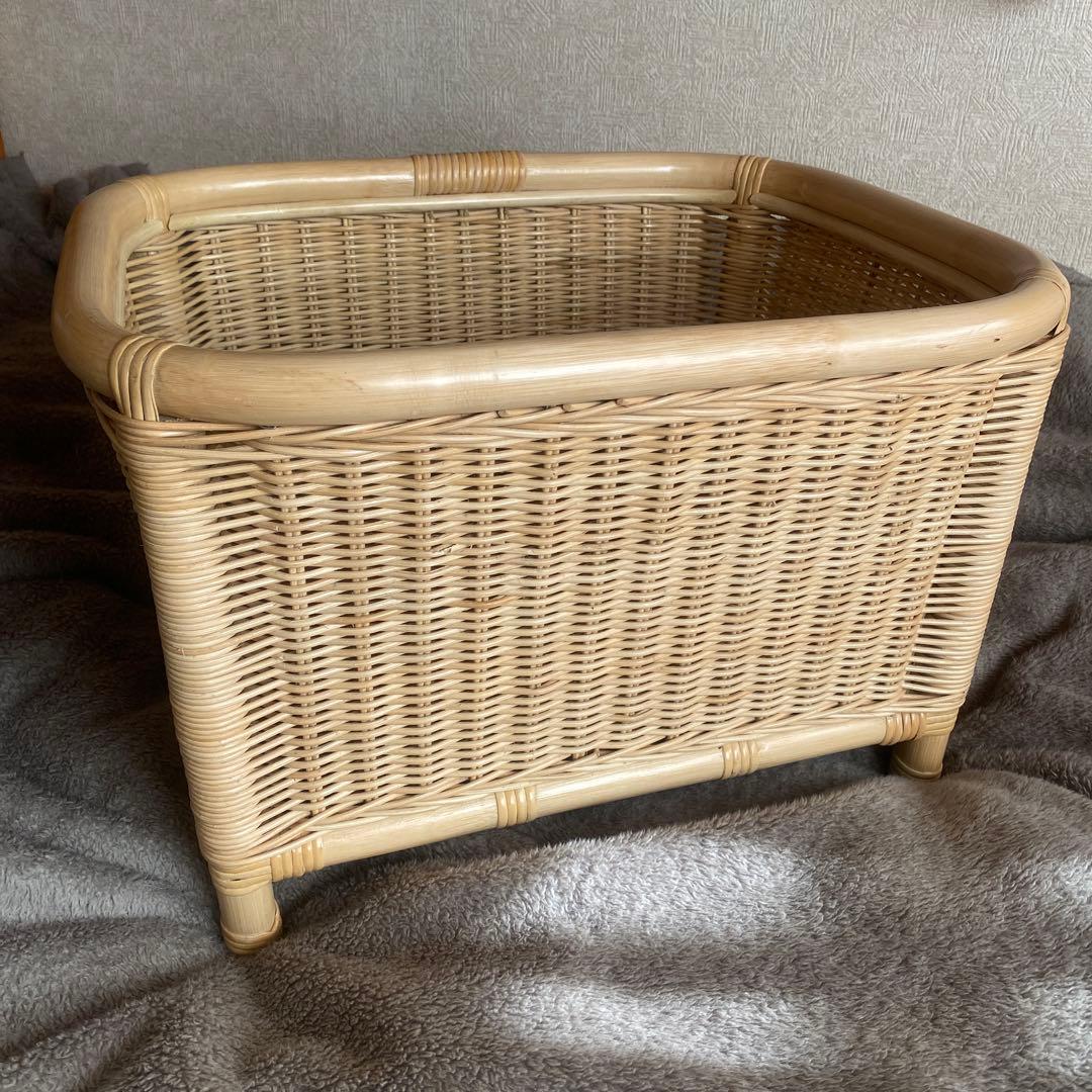 今枝ラタン　脱衣カゴ
