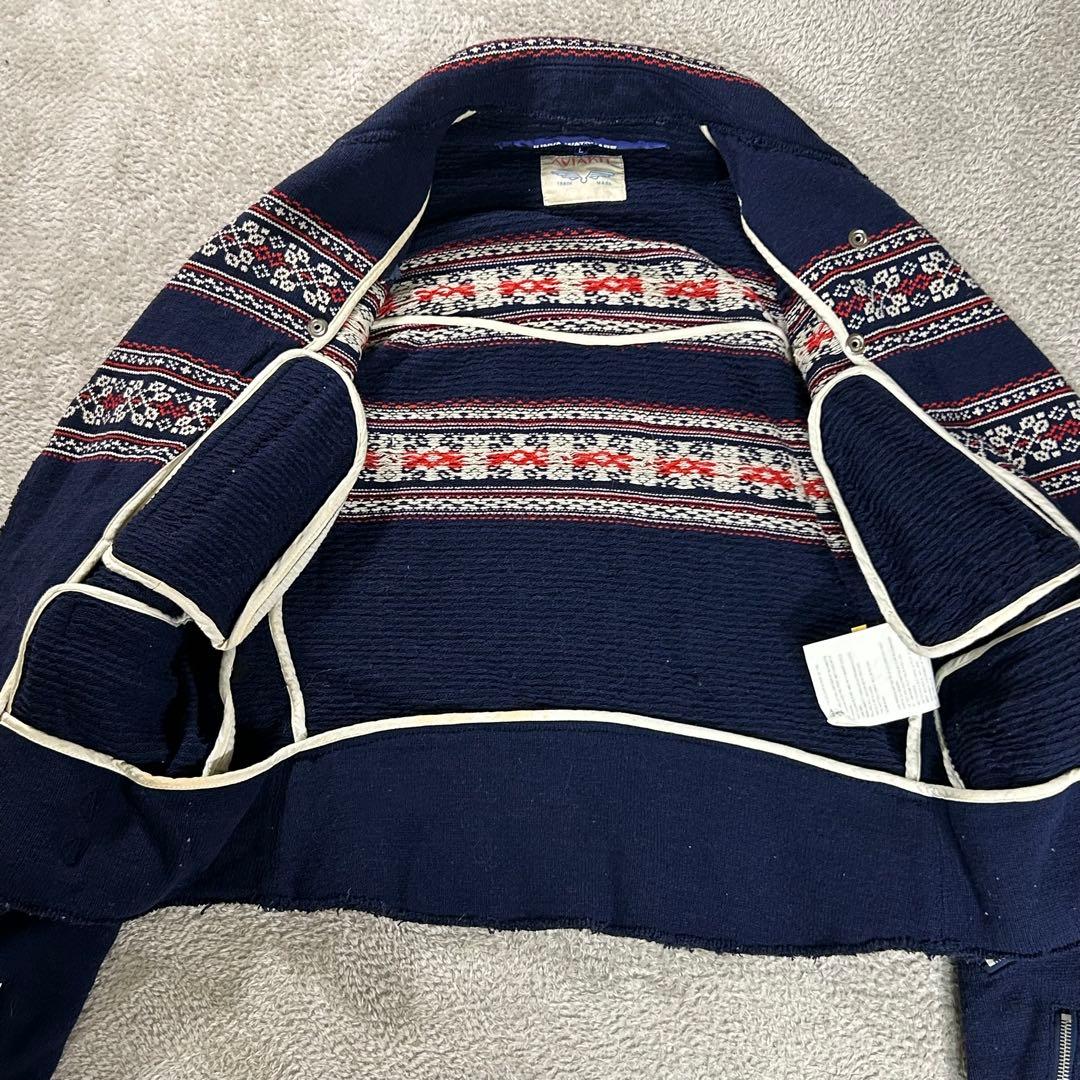 junya watanabe manルイスレザー　ニットライダース　セットアップ