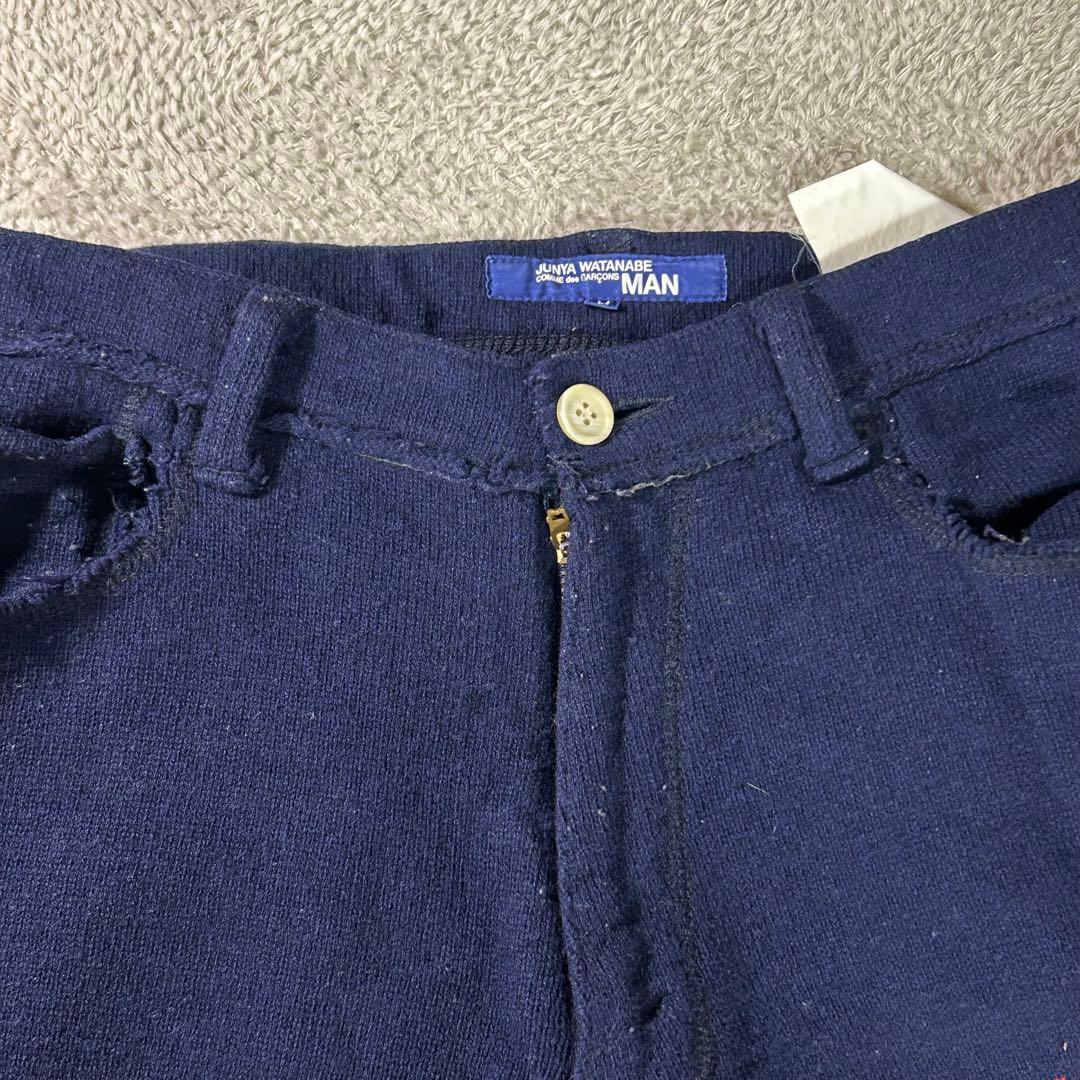 junya watanabe manルイスレザー　ニットライダース　セットアップ